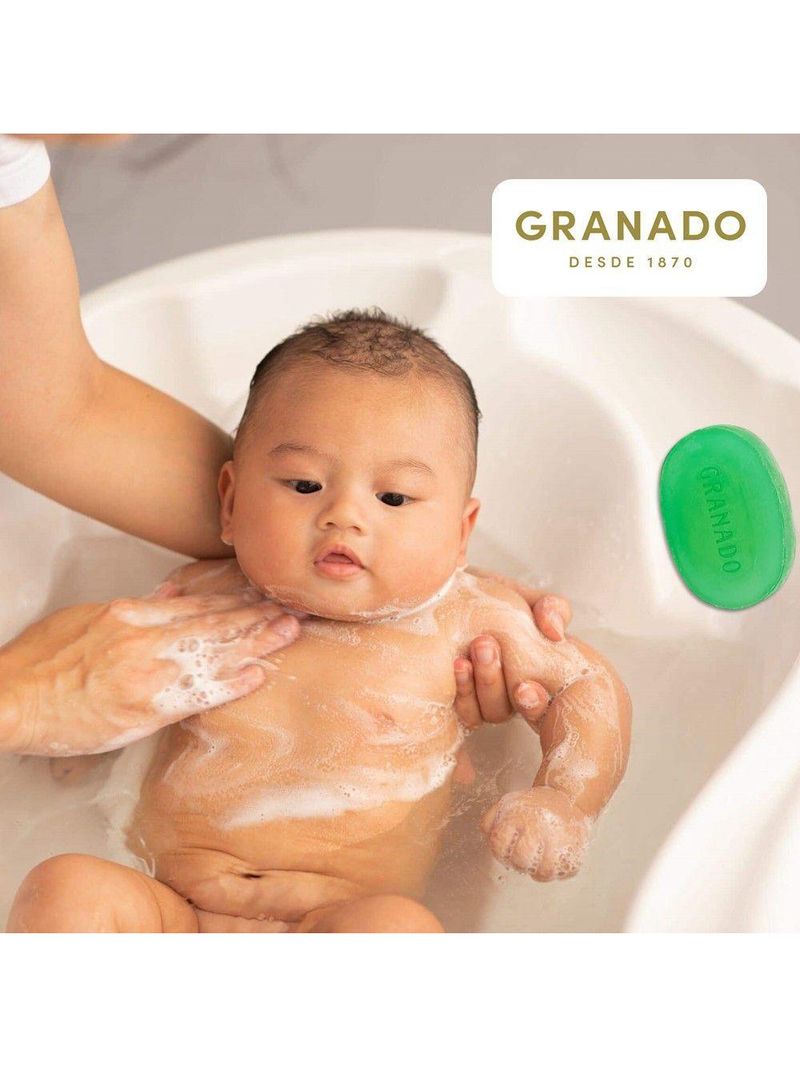 Kit 2 Sabonete Em Barra Para Bebê 90g Glicerina Erva Doce Natural Granado