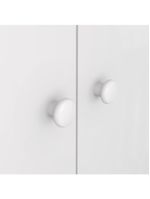 Guarda Roupa Infantil Magia 3 Portas 2 Gavetas Branco Com Jequitibá Hp