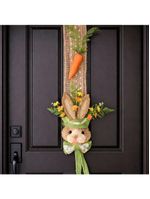 Escapulário Decoração Cabeça Coelho Enfeite Porta Pascoa 2m