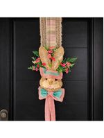 Escapulário Enfeite Cabeça Coelho Decoração Porta Pascoa 2m