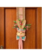 Escapulário Enfeite Cabeça Coelho Decoração Porta Pascoa 2m