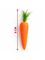 Enfeite Decorativo Cenouras Cenourinhas Páscoa 8cm Kit 24pçs