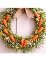 Enfeite Decorativo Cenourinhas Cenouras Páscoa 8cm Kit 72pçs