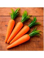 Enfeite Decorativo Cenoura Cenourinhas Páscoa 14cm Kit 32pçs