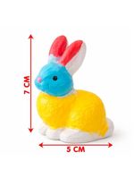 Coelho Páscoa Para Colorir Pintar Com Pincel Tinta Kit 80pçs