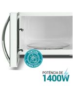 Micro-ondas 33L Philco Limpa Fácil PMO38E 1400W 110V