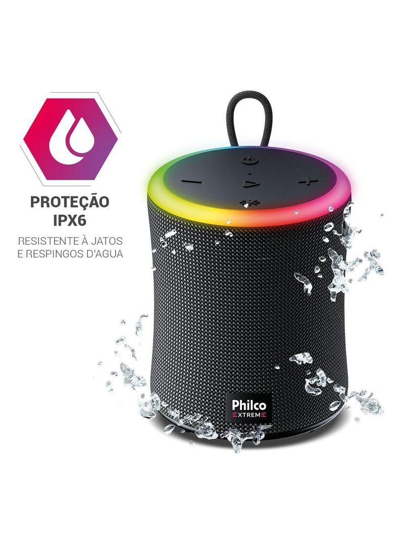 Caixa de Som Speaker Philco Extreme 35W PBS35 Bivolt
