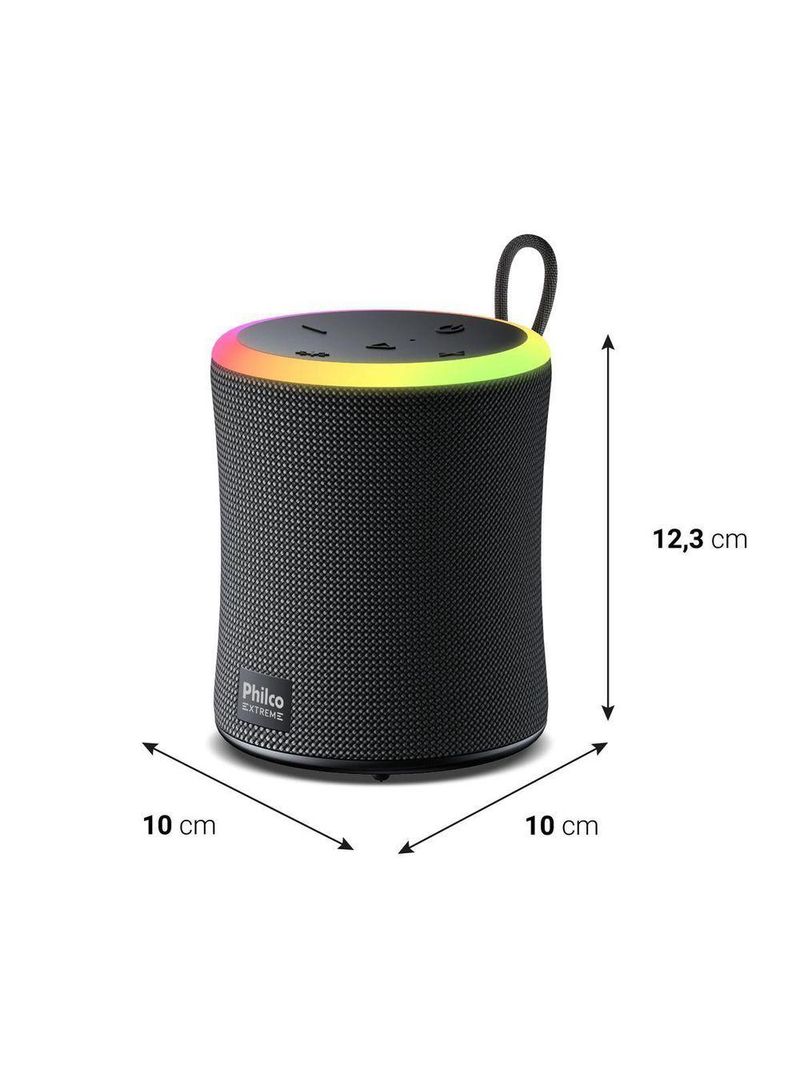 Caixa de Som Speaker Philco Extreme 35W PBS35 Bivolt