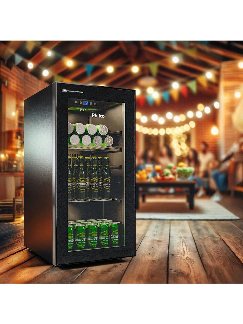 Cervejeira Philco 96L 3 Em 1 PCV09A 220V