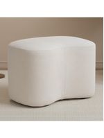 Puff Orgânico Decorativo Quarto Infantil Fada D02 Bouclê Off White C-200 - Lyam Decor