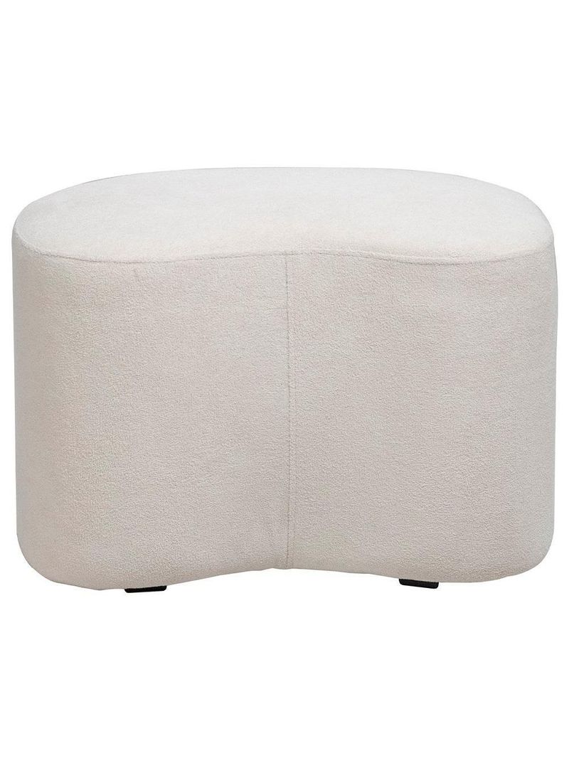 Puff Orgânico Decorativo Quarto Infantil Fada D02 Bouclê Off White C-200 - Lyam Decor