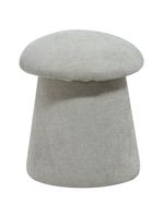 Puff Orgânico Decorativo Quarto Infantil Aslam D02 Linho Verde Claro C-47 - Lyam Decor