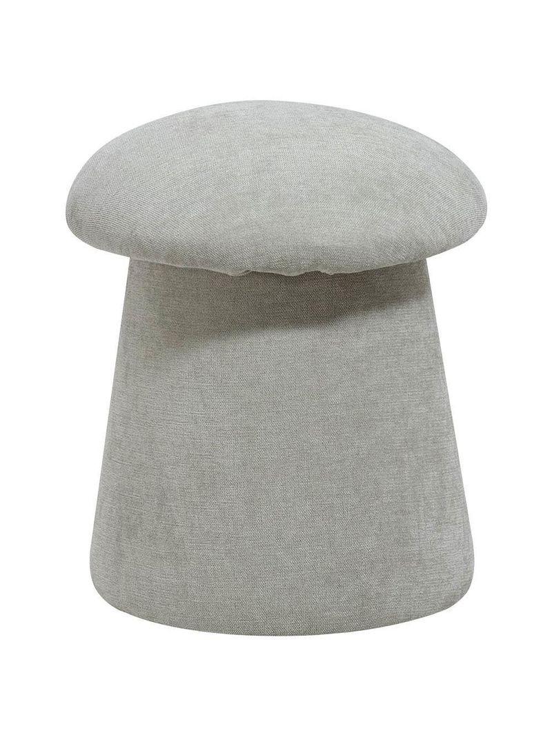 Puff Orgânico Decorativo Quarto Infantil Aslam D02 Linho Verde Claro C-47 - Lyam Decor