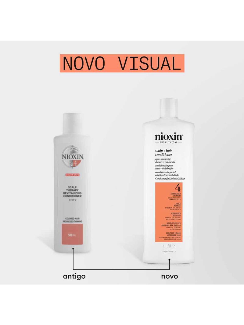 Condicionador nioxin system 4