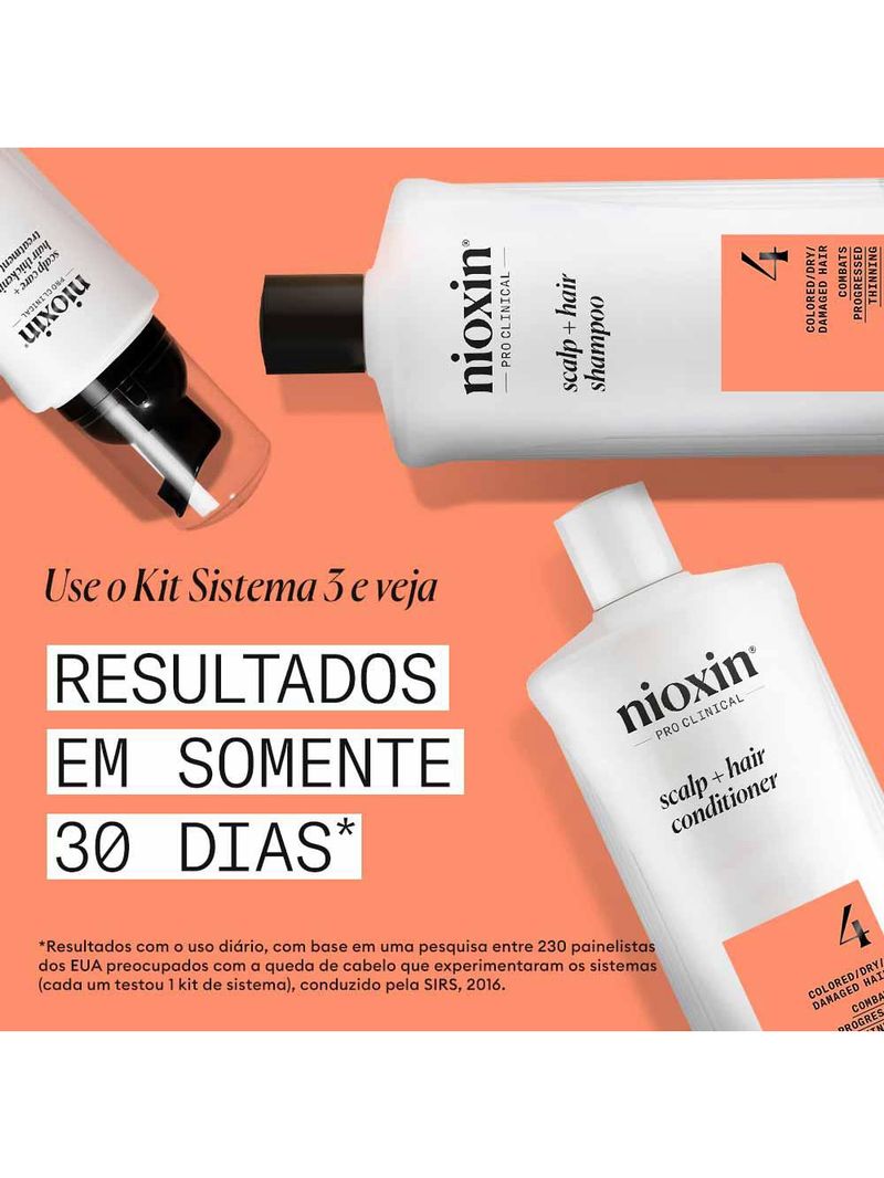Condicionador nioxin system 4