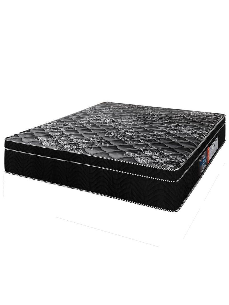 Cama box queen portobel + colchão queen portobel diplomata orthopedic com espuma d-45 65x158x198 cm - preto