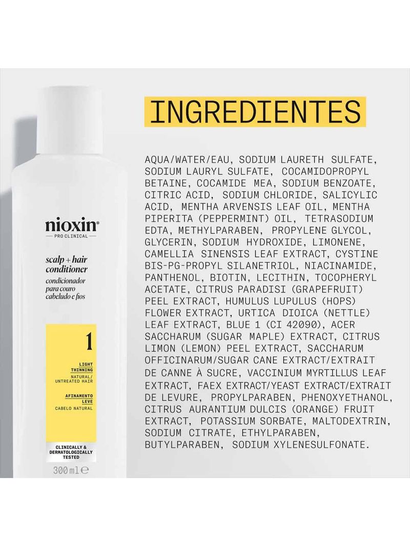 Condicionador nioxin system 1