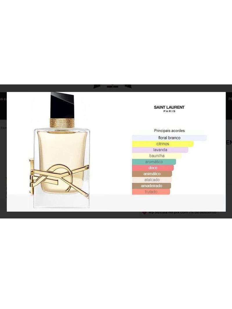 Libre Yves Saint Laurent Edt Perfume Feminino 90ml