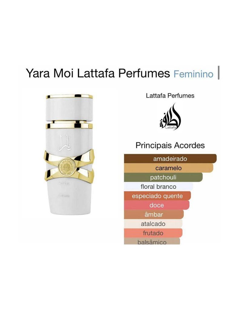 Yara Moi Edp | Perfume Arabe Feminino 100ml
