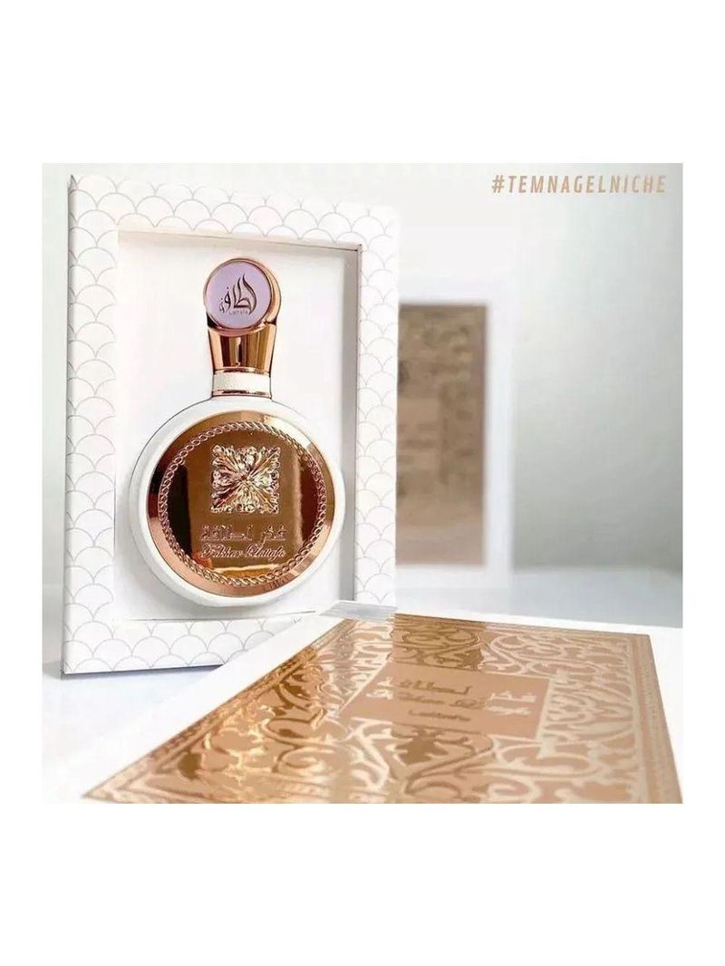 Perfume Árabe Lattafa Fakhar Rose Eau De Parfum Perfume Da Sereia 100ml