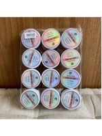 12 Unidades De Gel Led Uv Esculpidor De Unhas Acrigel Cor Pink Nude