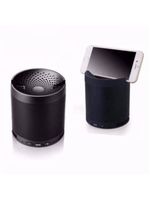 Caixa Som Bluetooth Q3 Usb Sd Aux Suporte Para Celular Preto