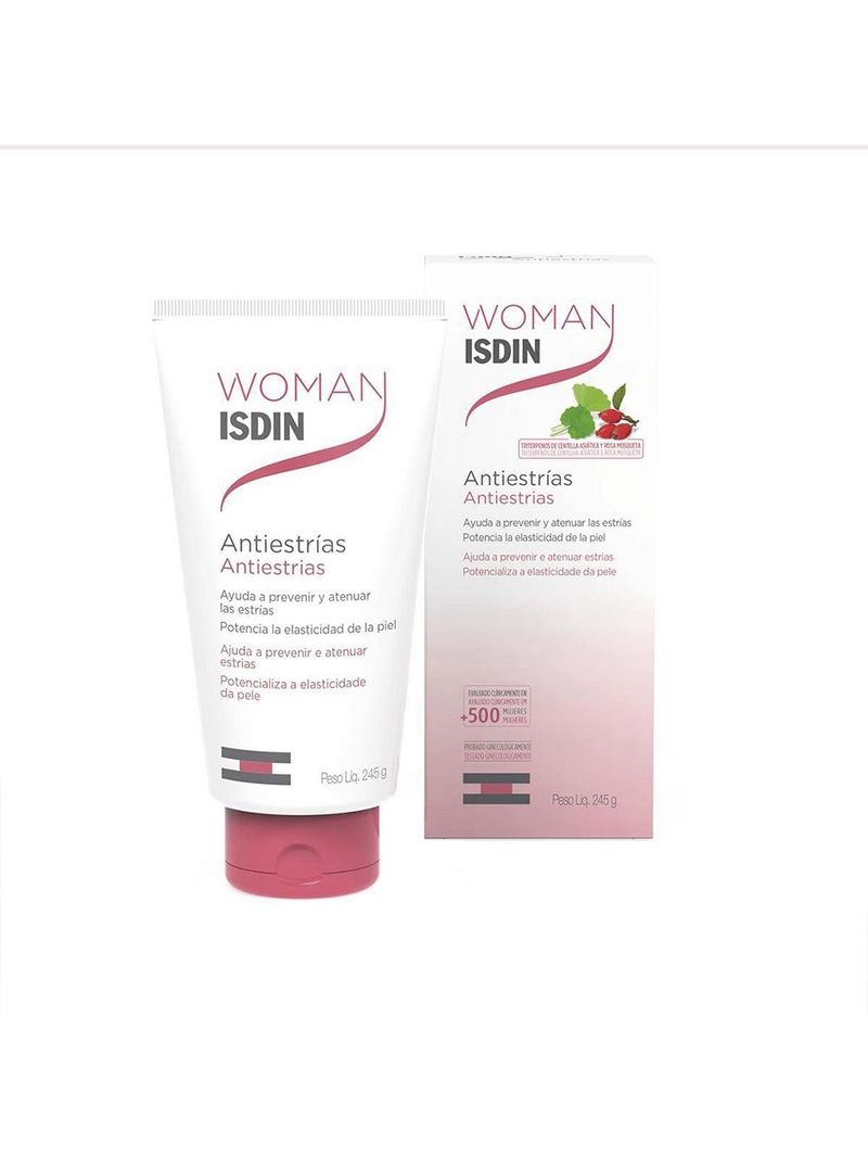 Creme corporal isdin woman  antiestrías