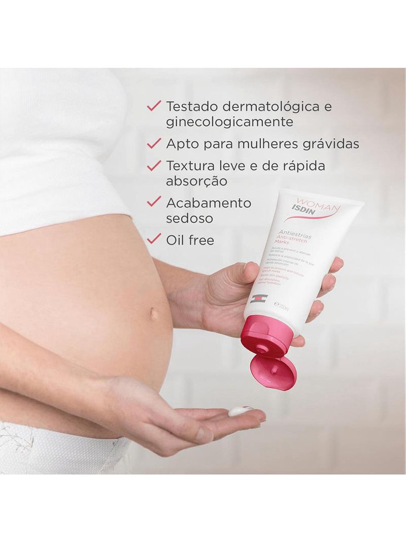 Creme corporal isdin woman  antiestrías
