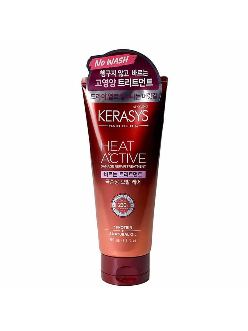 Creme de pentear kerasys leave in heat active damage repair