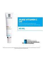 Creme facial anti-idade la roche-posay pure vitamin c fps25