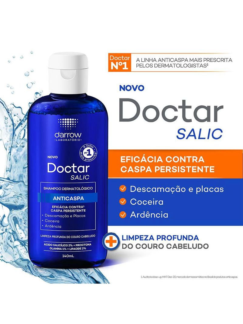 Darrow doctar salic shampoo anticaspa 140ml