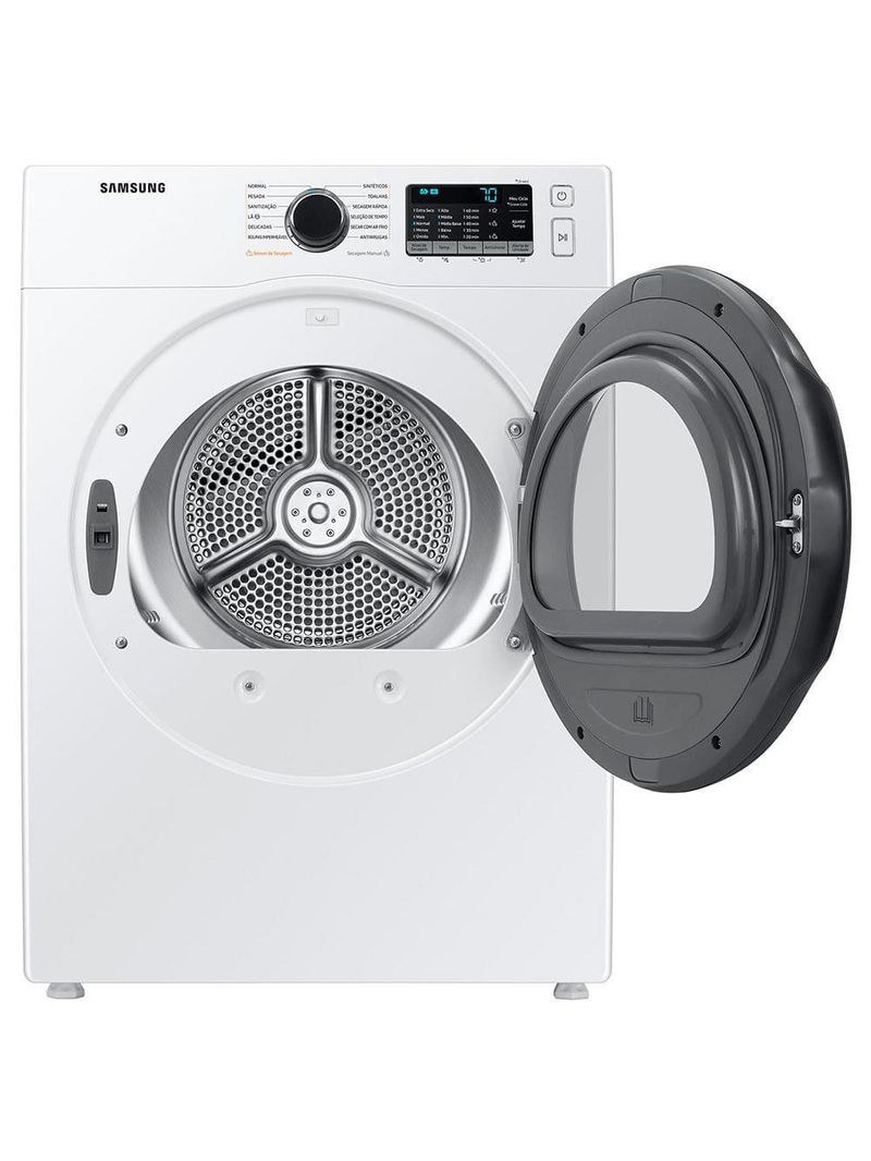 Secadora de roupas samsung 12kg dv12b6800ew 220v – branca