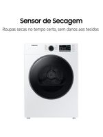 Secadora de roupas samsung 12kg dv12b6800ew 220v – branca