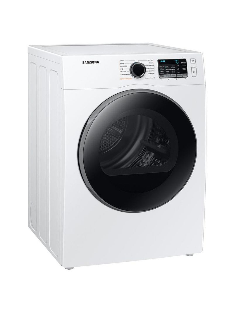 Secadora de roupas samsung 12kg dv12b6800ew 220v – branca