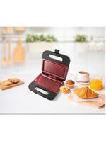 Sanduicheira grill britânia bgr16 com revestimento redstone - inox