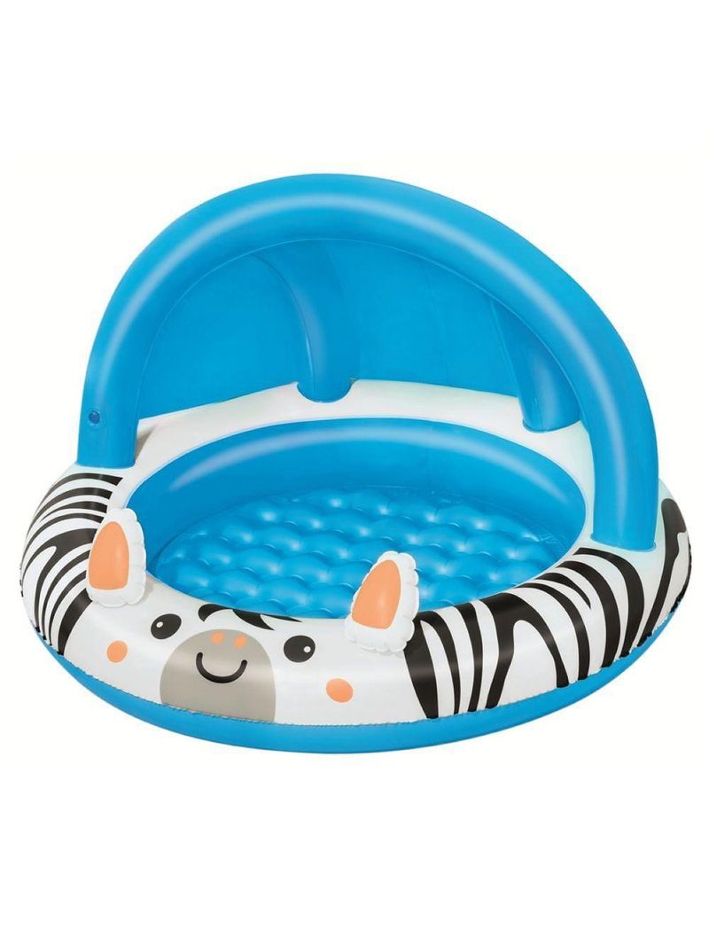 Piscina Infantil Inflável Zebra Bel 26 Litros Proteção Uv