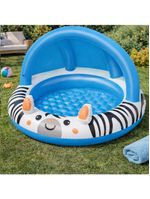 Piscina Infantil Inflável Zebra Bel 26 Litros Proteção Uv