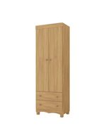 Guarda-roupa Infantil 62cm 2 Portas E 2 Gavetas Dengo Multimóveis Mp4436 Madeirado Madeirado