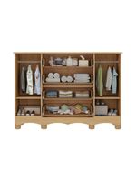 Cômoda Infantil 125cm 2 Portas E 4 Gavetas Dengo Multimóveis  Madeiradooff White