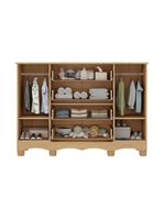 Cômoda Infantil 125cm 2 Portas E 4 Gavetas Dengo Multimóveis Mp4440 Madeiradobranco Madeiradobranco