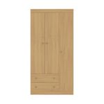 Guarda-roupa Infantil 92cm 3 Portas E 2 Gavetas Encanto Multimóveis Mp4447 Madeirado Madeirado