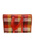 Bolsa Mala Sacola Feira Viagem Armazenamento Multiuso Dobrável Em Lona Impermeável Com Ziper Modelo:2