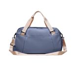 Bolsa Mala Grande Alça Academia Esportiva Viagem, Piscina Ideal Para Viagens, Porta Sapatos - Azul