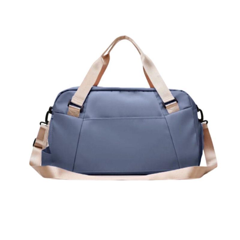 Bolsa Mala Grande Alça Academia Esportiva Viagem, Piscina Ideal Para Viagens, Porta Sapatos - Azul