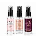 Kit Decants árabes Femininos Yara + Fakhar Rose + Sabah 5ml Original