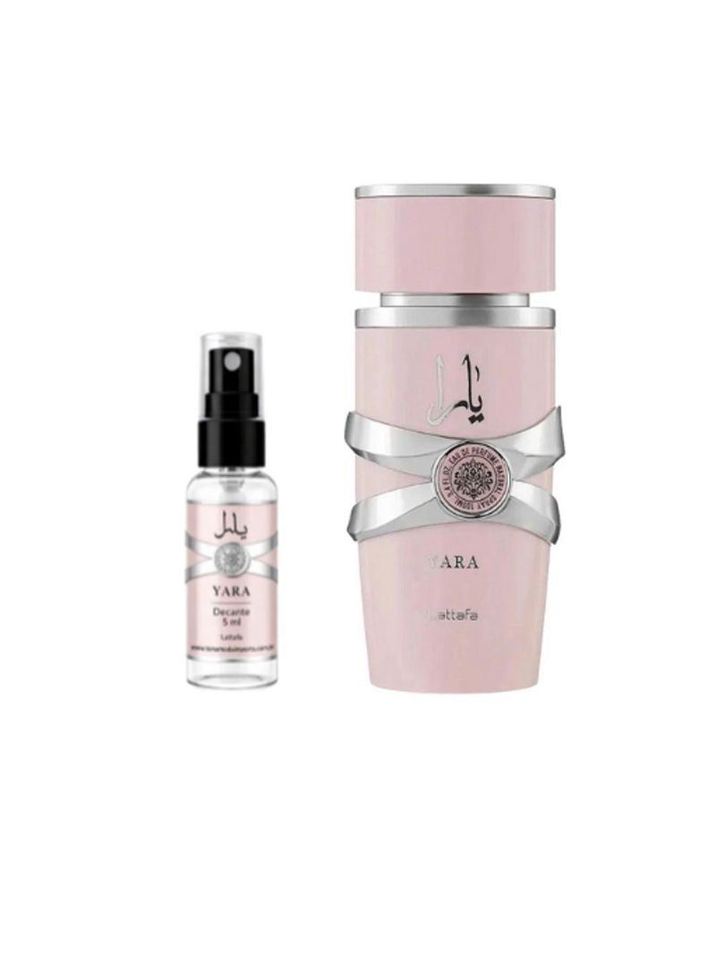 Kit Decants árabes Femininos Yara + Fakhar Rose + Sabah 5ml Original