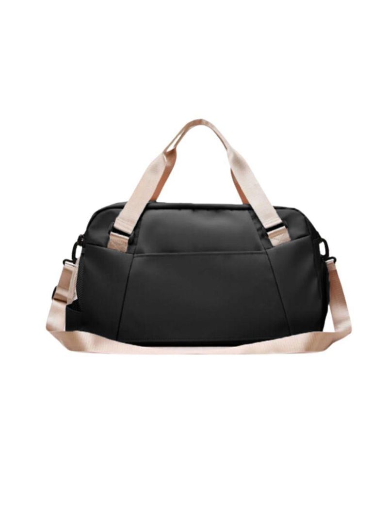 Bolsa Mala Grande Alça Academia Esportiva Viagem, Piscina Ideal Para Viagens, Porta Sapatos - Preto