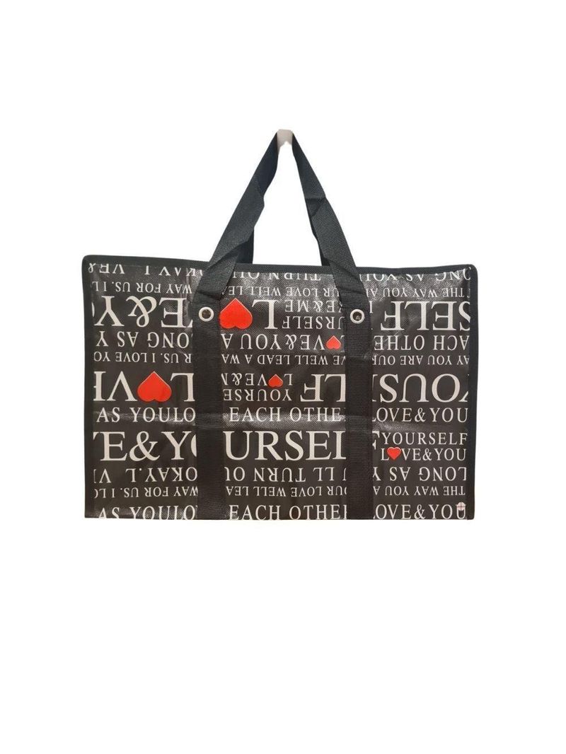 Bolsa Mala Sacola Feira Viagem Armazenamento Multiuso Dobrável Em Lona Impermeável Com Ziper Modelo:3