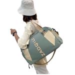 Bolsa Mala Grande Alça Academia Esportiva Viagem, Piscina Ideal Para Viagens, Porta Sapatos - Verde