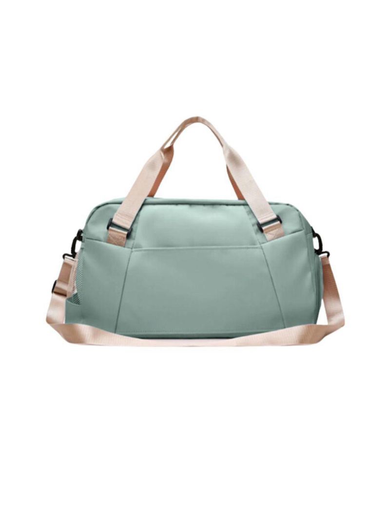 Bolsa Mala Grande Alça Academia Esportiva Viagem, Piscina Ideal Para Viagens, Porta Sapatos - Verde